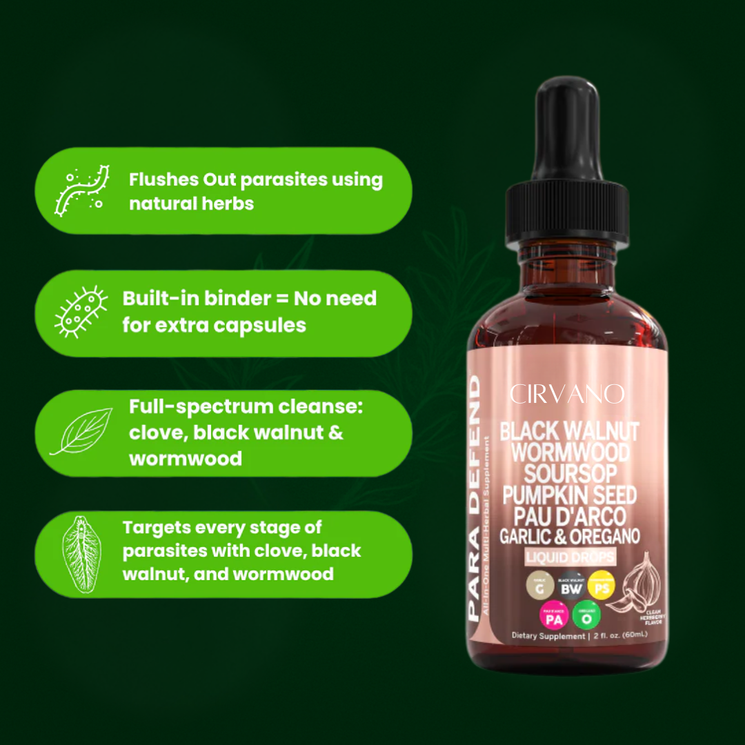 Wormwood Parasite Purge Detox