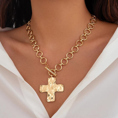 Veritas Cross Necklace