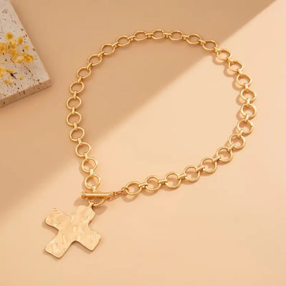 Veritas Cross Necklace