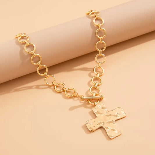 Veritas Cross Necklace